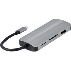 Stacja/replikator Gembird USB-C (A-CM-COMBO8-02)