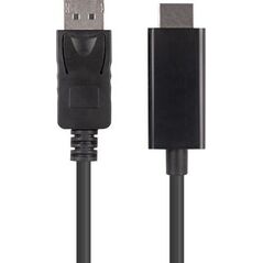 Kabel Lanberg DisplayPort - HDMI 3m czarny (CA-DPHD-11CC-0030-BK)