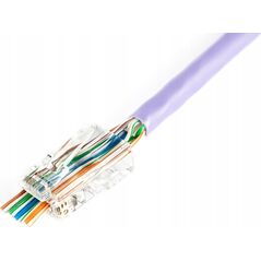 Digitus Wtyk RJ45 (8P8C) przelotowy DIGITUS kat.5e nieekranowany, AWG 26-24, opakowanie 100 szt.