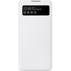 Samsung Etui S View Wallet Cover Galaxy A42 5G biały (EF-EA426PW)