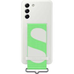 Samsung SAMSUNG Etui Silicone Cover z paskiem do S21 FE White