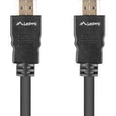 Kabel Lanberg HDMI - HDMI 1m czarny (CA-HDMI-15CC-0010-BK)