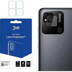 3MK Szkło hybrydowe na obiektyw aparatu 3MK Lens Protection Redmi 10A [4 PACK]