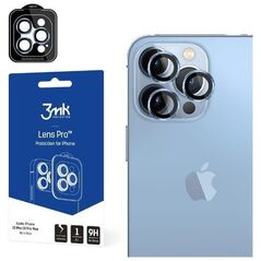 3MK Szkło hybrydowe na obiektyw aparatu 3MK Lens Protection Pro Apple iPhone 13 Pro/13 Pro Max niebieski/sierra blue