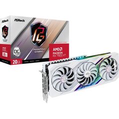 Karta graficzna ASRock Radeon RX 7900 XT Phantom Gaming White OC 20GB GDDR6 (RX7900XT PGW 20GO)