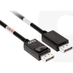 Club 3D Club3D Kabel DisplayPort 2.1 na DisplayPort 2.1 4K120Hz/8K60Hz HDR (M/M), 1.2m, černá