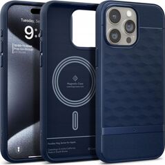 Spigen Spigen Caseology Parallax MAG iPhone 15 Pro 6.1" Magsafe Granatowy/Midnight Blue ACS06750