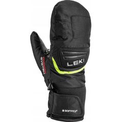 Leki LEKI RĘKAWICE Griffin 3D Junior Mitt black/yellow 7.0