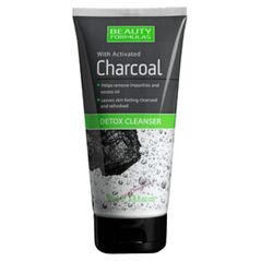 Beauty Formulas Charcoal Żel do twarzy detoksykujący głęboko oczyszczający z aktywnym węglem 150ml