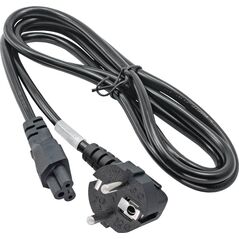 Kabel zasilający Akyga Koniczynka IEC C5 (AK-NB-01A)