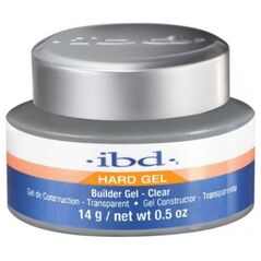 IBD LED/UV Builder Gel - Clear, Żel budujący bezbarwny 14g