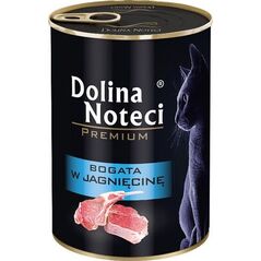 Dolina Noteci Premium Kot Bogata w jagnięcinę puszka 400g