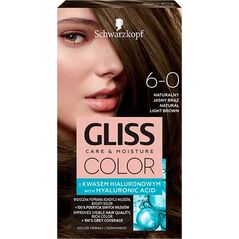 Schwarzkopf Gliss Color nr 6-0 naturalny jasny brąz