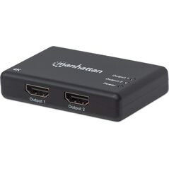 Manhattan Manhattan 4K 2-Port HDMI-Splitter 4K@30Hz Netzteil schwarz