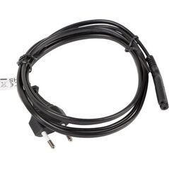 Kabel zasilający Lanberg  IEC 320 - C7 radiowy 3m