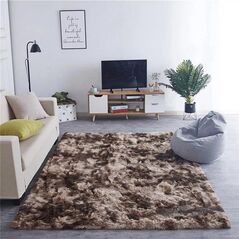 Strado Dywan Ombre Shaggy Strado 130x190 OmbreCoffee (Brązowy) uniwersalny