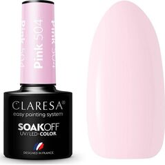 Claresa Claresa Soak Off UV/LED Pink lakier hybrydowy 504 5g