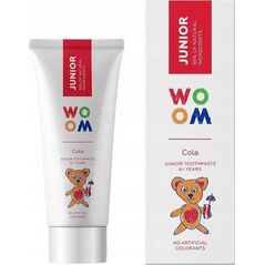 Woom Junior naturalna pasta do zębów dla dzieci 6+ lat Cola 50ml