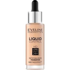 Eveline EVELINE Liquid Control HD PODKŁAD DO TWARZY 011 Natural