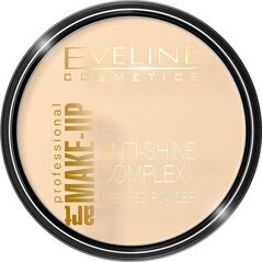 Eveline EVELINE_Art Make-Up Anti-Shine Complex Pressed Powder matujący puder mineralny z jedwabiem 30 Ivory 14g