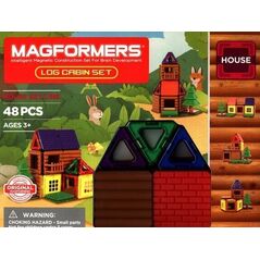 Magformers MAGFORMERS LOG CABIN SET 48 EL.