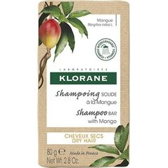 KLORANE_Mango Shampoo Bar szampon w kostce  do włosów suchych z mango 80g