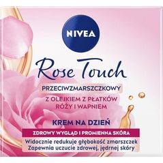 Nivea Rose Touch przeciwzmarszczkowy krem na dzień 50ml