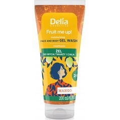 Delia DELIA_Fruit Me Up! żel do mycia twarzy i ciała Mango 200ml