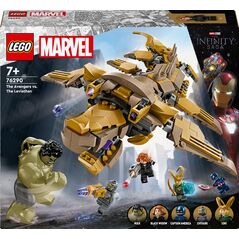 LEGO Marvel Avengers kontra Lewiatan (76290)