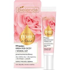 Bielenda Bielenda Royal Rose Elixir przeciwzmarszczkowy krem liftingujący pod oczy i wokół ust 15ml