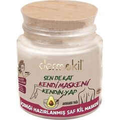 Dermokil Dermokil Avocado Powder Clay Mask maseczka z glinki w proszku z awokado 220ml