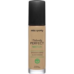 Miss Sporty Miss Sporty Naturally Perfect Match wegański podkład nawilżający 20 Warm 30ml