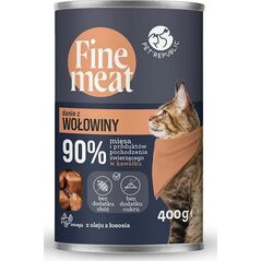 Pet Republic Pet Republic Fine Meat Karma Dla Kota Wołowina 400g