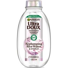 Garnier GARNIER Ultra Doux Szampon do włosów długich Replumping Rise Water & Starch (woda ryżowa i skrobia) 400ml