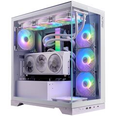 Obudowa ADATA ADATA XPG case INVADER X Mid-Tower, bez zdroje, bez ventilátorů, Bílá