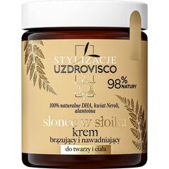 Uzdrovisco UZDROVISCO Stylizacje krem brązujący i nawadniający do twarzy i ciała Słońce w Słoiku 170ml