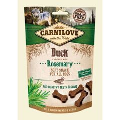 Carnilove Przysmak Dog Snack Fresh Soft Duck+Rosemary 200g