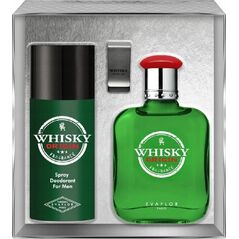 SET EVAFLOR Whisky Orgin EDT spray 100ml + EDT spray 20ml EDT + CLIP