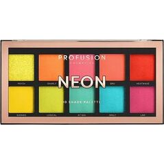 PROFUSION_Shade Palette paleta cieni do powiek 10 Neon 12g