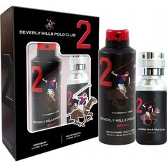 SET BEVERLY HILLS POLO CLUB Man Sport Two EDT spray 100ml + DEO spray 175ml