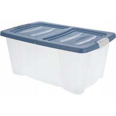 Storage Solutions Pojemnik na kółkach, zamykany, 45 l