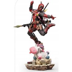 Figurka decofun Iron Studios Marvel Comics - Deadpool Statue Deluxe, Bds Art Scale 1/10