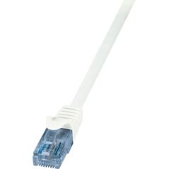 LogiLink RJ-45/RJ-45, kat.6A, U/UTP, biały, 2m (CP3051U)