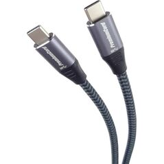 Kabel USB PremiumCord PREMIUMCORD Kabel USB 3.2 Gen 1 USB-C (M/M), bavlněný oplet, 1m