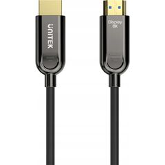 Kabel Unitek Unitek Kabel optyczny HDMI 2.1 AOC 8K 120Hz 50m