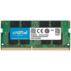 Pamięć do laptopa Crucial SODIMM, DDR4, 4 GB, 2400 MHz, CL17 (CT4G4SFS824A)