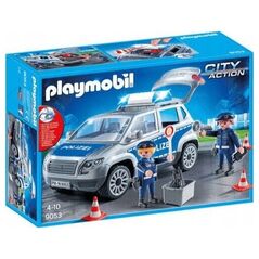 Playmobil Zestaw figurek City Action 9053 Policyjny samochód terenowy