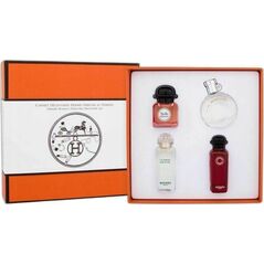 Hermes HERMES SET (TWILLY EDP/S + UN JARDIN SUR LE NIL EDT/S + EAU DE RHUBARBE ECARLATE  EDC/S + EAU DES MERVEILLES  EDT/S  4 X 7,5 ML)