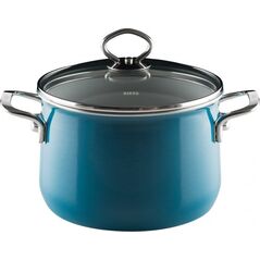 Riess RIESS - Garnek wysoki z pokrywą 6,5l 24cm Aquamarin Riess