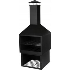 Ambiance Grill z wysokim kominem, 118 cm